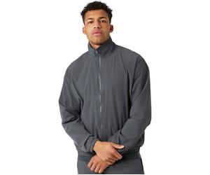 Herren Tennissweatshirt Björn Borg Ace Track - asphalt - Grau (M)