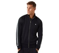 Herren Tennissweatshirt Björn Borg Ace Track - black beauty - Schwarz (S)