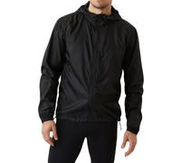 Herren Tennissweatshirt Björn Borg Borg Wind Jacket - black beauty - Schwarz (XXL)