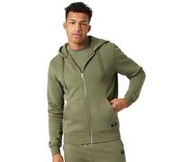 Herren Tennissweatshirt Björn Borg Centre Zip - dysty olive - Grün (XXL)
