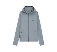 BOSS Active Hoodie aus feuchtigkeitsregulierendem Stretch-Gewebe mit Reißverschluss - Style Sicon Active, 50531224 Grau XXL