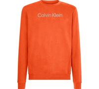 Herren Tennissweatshirt Calvin Klein PW Pullover - red orange - Orange (S)