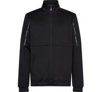 Herren Tennissweatshirt Calvin Klein WO Full Zip - black beauty - Schwarz (S)