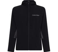 Herren Tennissweatshirt Calvin Klein WO Windjacket - black beauty - Schwarz (S)