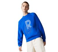 Herren Tennissweatshirt Lacoste Men's SPORT Sweatshirt - blue/whie/blue - Blau (M)