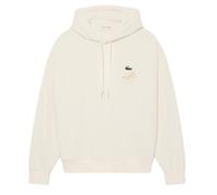 Herren Tennissweatshirt Lacoste Tennis x Novak Djokovic - lapland - Beige (L)