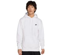 Herren Tennissweatshirt Nike Club Fleece Pullover - Weiß (XL)