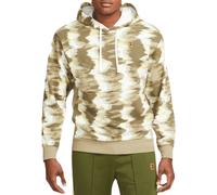 Herren Tennissweatshirt Nike Court Fleece Tennis Hoodie - medium olive - Grün (L)