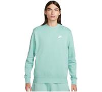 Herren Tennissweatshirt Nike Swoosh Club Crew - mineral/white - Minze (XXL)