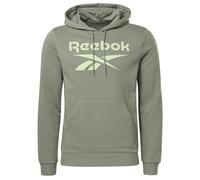 Herren Tennissweatshirt Reebok Identity Big Logo Hoodie M - Grün (S)