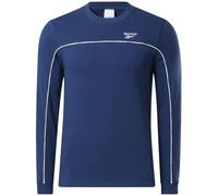 Herren Tennissweatshirt Reebok Wor Piping Crew - batblu - Blau (XXL)