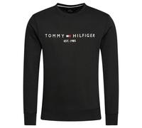 Herren Tennissweatshirt Tommy Hilfiger Logo - Schwarz (XL)