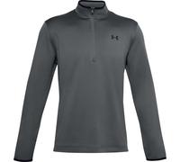Herren Tennissweatshirt Under Armour Men's Armour Fleece 1/2 Zip - pitch gray/black - Grau (S)