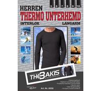 Herren Thermo Unterhemd , lang, Farbe anthrazit