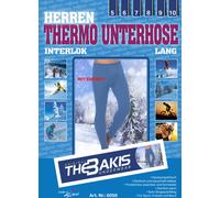 Herren Thermo Unterhose Dunkelblau Interlock