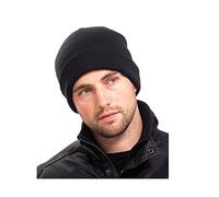 Herren Thinsulate Thermo Winter Mütze Schwarz [Sonstiges]