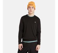 Herren Timberland John Rundhals-Sweatshirt in Schwarz S