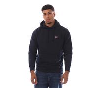 Herren Tommy Hilfiger Tonal Badge Kapuzenpullover mit Kordelzug in Marineblau S