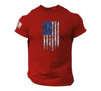 Herren Tshirt Sale Tshirt Herren Casual Lose Rundhals Kurzarm Sommer Mode T-Shirt Mit 3D-Druck Sommer Lässig Fitness Sportshirts Sommer Elegant Bequemes Tops Lei Warehouse Deals Angebote Rückläufer