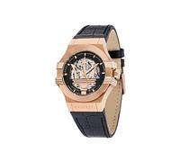 Herren Uhr - Maserati - R8821108002 - Automatik - Leder - Mattschwarz