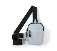 Herren Umhängetasche Casual Männer Schulter Brust Tasche Nylon wasserdichte Outdoor Sport Laufen Radfahren Gürtel Tasche Große Kapazität Reise(Blue)