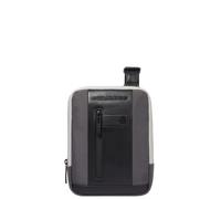 PIQUADRO Brief2 Special Crossbody Bag S Grey - Black