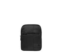 Herren-Umhängetasche mit zwei Fächern Piquadro Wollem, schwarz - Farb-Varianten: Schwarz