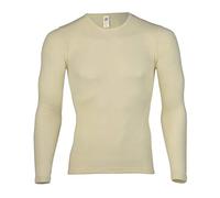 Engel Natur Herren Shirt aus Wolle/Seide, langarm 46/48 Natur