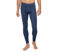 Herren Unterhose lang mit Eingriff Jeans Dunkelblau 7
