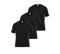 AMMANN - Cotton & More V-Shirt 1/2 Arm schwarz - Gr. - 5