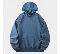 Herren Vintage gewaschener Loose Fit Hoodie (verstärkte Nackenpartie, Saum und Schulternähte, um Verformung zu verhindern)