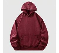 Herren Vintage gewaschener Loose Fit Hoodie (verstärkte Nackenpartie, Saum und Schulternähte zur Verhinderung von Deformation)