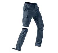 Herren Wanderhose Zip Off Trekkinghose Outdoorhose Atmungsaktiv Wasserdicht Softshellhose Entfernbar Schnell Trockend Outdoor Funktionshose mit Multi Taschen Jogginghose für Wandern,Fahrrad,arbeits