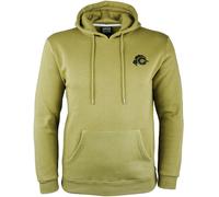 Herren Wandern Kapuzenpullover Fleece Hoodie Outdoor Olive S