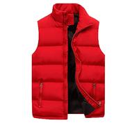 Herren Weste Outdoor Steppweste Daunenweste Vest Sportweste Freizeitjacke FüR MäNner üBergangsjacke Slim Fit Thermojacke In Daunenoptik Winterjacke Funktionsjacke Sportlicher Outdoorjacke Steppjacke
