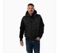 Herren Weste Pitbull Fisk Quilted Hooded black