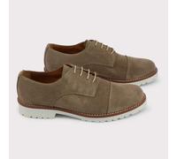 Herren Wildleder Oxford Schnürschuhe mit Kappe EU 36