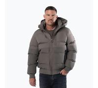Herren-Winterjacke Pitbull Patton Quilted Hooded taupe