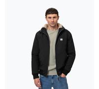 Herren Winterjacke mit Kapuze Pitbull Männer Wattierte Jacke Sherpa Elkwood III Warme Winter Anorak XL