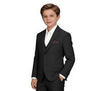 Herrenanzüge Formale Smokings Slim Fit Jungen Anzug Set für Hochzeit Outfit Teen Jungen Kleiderbekleidung, 14