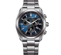 Citizen Eco-Drive Herren-Solaruhr Chronograph Titan/Blau AT2590-59L
