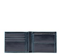 Herrengeldbörse mit Münzfach und Ausweisfach Piquadro Blue Square blau - Farb-Varianten: Blau