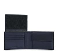 Herrengeldbörse mit Münzfach und Dokumentenklappe Pulse, blau - Farb-Varianten: Blau