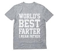 Herrengeschenke für Papa, Vatertagshemden, lustiges Shirt für Papa, Worlds Best Farter I Mean Father T-Shirt, Humor, Cooles Papa, Geburtstagsshirt