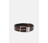 Ledergürtel LLOYD MEN’S BELTS "Lloyd Belts Herrengürtel 0142", Herren, Gr. 125, braun (haselnuss, schwarz), Leder, Gürtel Ledergürtel (47222254-125) haselnuss, schwarz