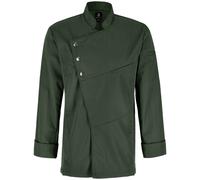 Herrenkochjacke Lewis Kleidergröße 60; dunkeloliv Herrenkochjacke Lewis