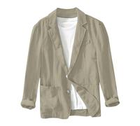 Herrensakko Sommer Sakko Herren Leinen Leicht Sportlich Sportsakko Blazer Herren Sommer Sakkos für Herren Anzug Jacken Sport Mantel Stilvolle Alltagsanzüge Anzugjacke