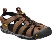 Herrensandalen KEEN Clearwater CNX Leder Herren dunkelerde/schwarz 48