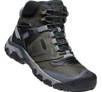 Keen Ridge Flex Mid Waterproof Hiking Boots - Schuhe Magnet / Black UK 10