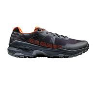 Mammut Sertig II Low GTX Men | Wanderschuhe für Herren, Outdoor Schuhe, Wasserdichte Sportschuhe, Gore-Tex Trekkingschuhe, Leichte Bergschuhe, Für Sport & Hiking | Black-Vibrant Orange, 10